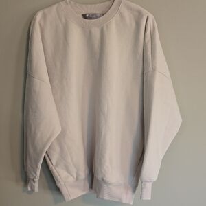 Tuff Athletics Youth Light Gray Crewneck Sweater. Size: Youth Small